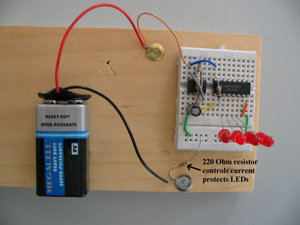 4520 binary counter